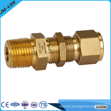 Bulkhead Male Connector10mm Brass Compression Fittings